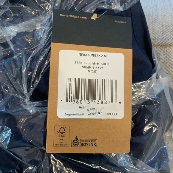 NWT The North Face' Freedom Extreme Mix Match Shell Water Repellant - Picture 8 of 10